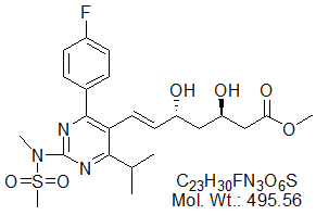 Rosuvastatin (3R,5R)-Isomer Methyl Ester